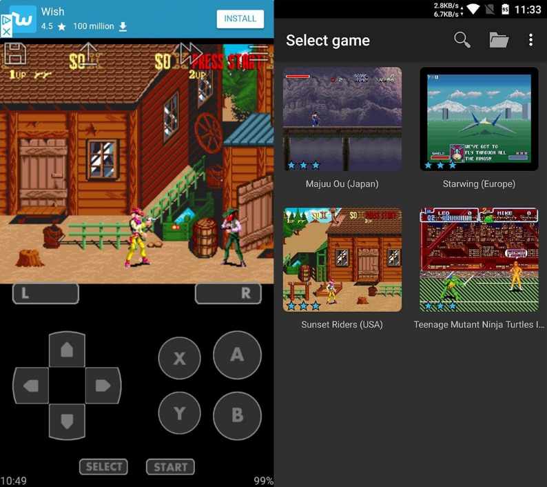 snes emulator